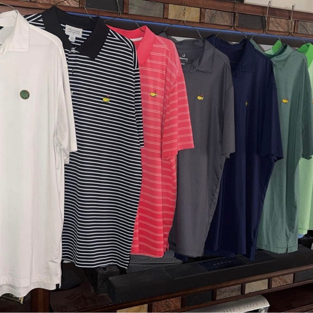 Masters Polo Collection - White, Black, Pink, Gray, Blue, Green